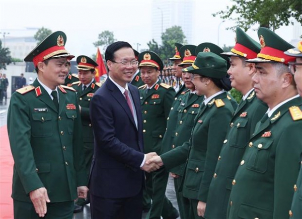 President asks Viettel to continue leading status in telecoms industry -0