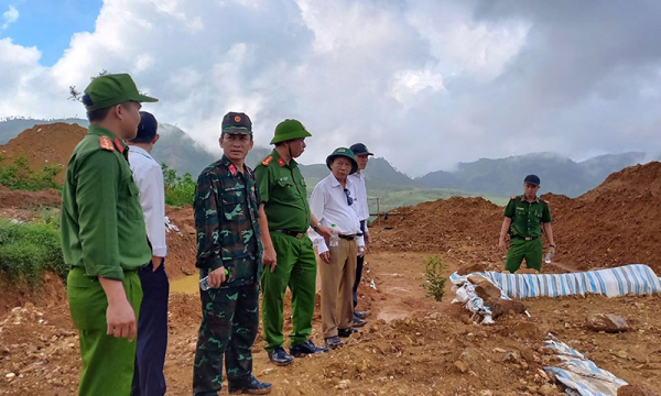 TET - Commune-level police obtain achievements in maintaining local public order and security in Quang Nam -0