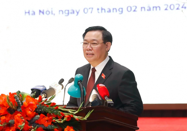 Chủ tịch Quốc hội: Hà Nội cần tạo đột phá cao hơn, toàn diện hơn trong năm 2024 -0