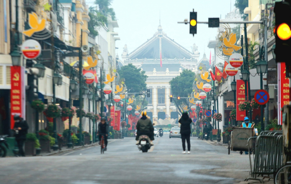 Hà Nội đẹp, thanh bình ngày mùng 1 Tết -0