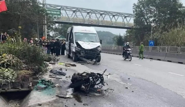 Tai nạn giao thông nghiêm trọng khiến 2 người tử vong tại chỗ -0
