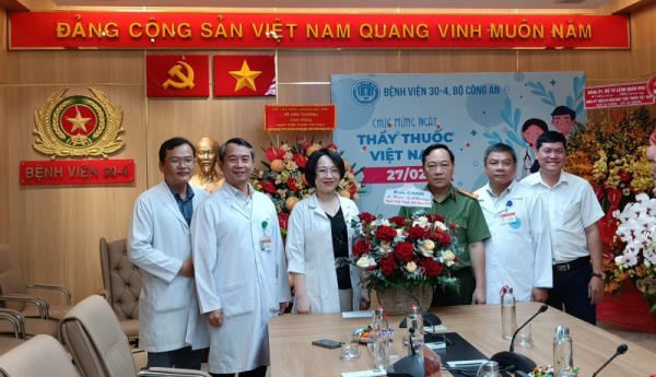 Báo CAND chúc mừng các bệnh viện nhân Ngày Thầy thuốc Việt Nam -0