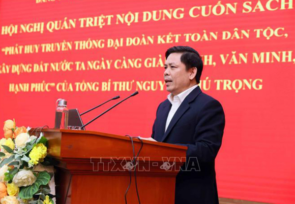 Lan tỏa nội dung hai cuốn sách của Tổng Bí thư về đại đoàn kết toàn dân tộc và đường lối đối ngoại Việt Nam -0
