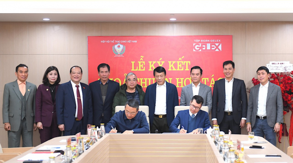 Hiệp hội Thể thao CAND ký thoả thuận hợp tác với Tập đoàn GELEX -0