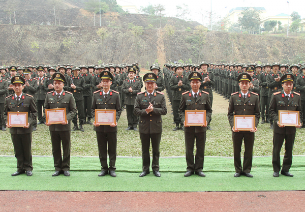 Bộ Tư lệnh Cảnh vệ khai giảng khóa huấn luyện chiến sĩ mới năm 2024 -0
