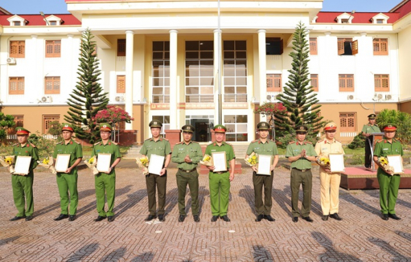 Bộ Công an khen thưởng 18 đơn vị thuộc Công an Đắk Nông -0