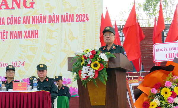 1.294 công dân tham gia nghĩa vụ CAND được huấn luyện tại Quảng Nam -0