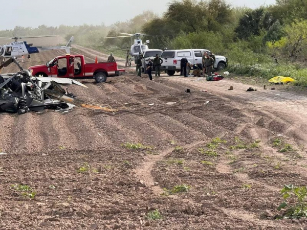 Trực thăng Mỹ rơi gần biên giới Mexico, 3 người thiệt mạng -0