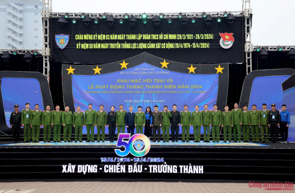 Tuổi trẻ Bộ Tư lệnh CSCĐ phát động Tháng Thanh niên năm 2024 -0