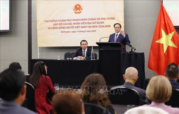 PM meets with Vietnamese community in New Zealand -0