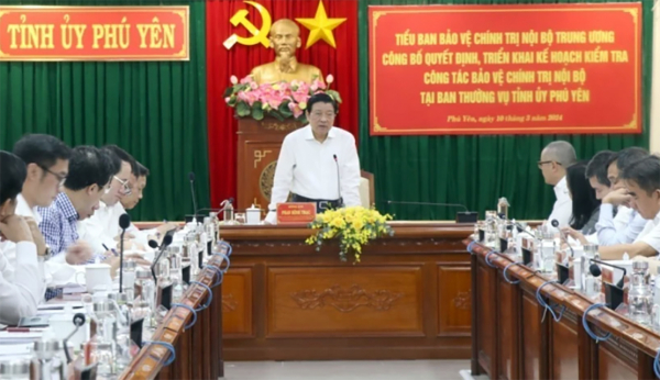 Tỉnh ủy Phú Yên cần quán triệt các Nghị quyết của Đảng về công tác nội chính -0