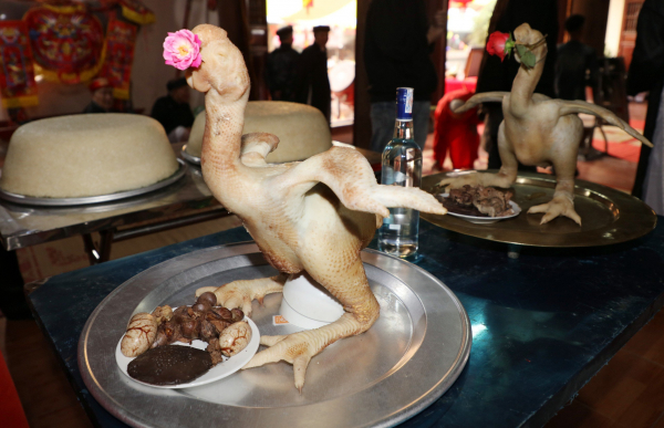 Độc, lạ lễ hội trình xôi, gà của người lên 50 tuổi ở Bắc Ninh -0