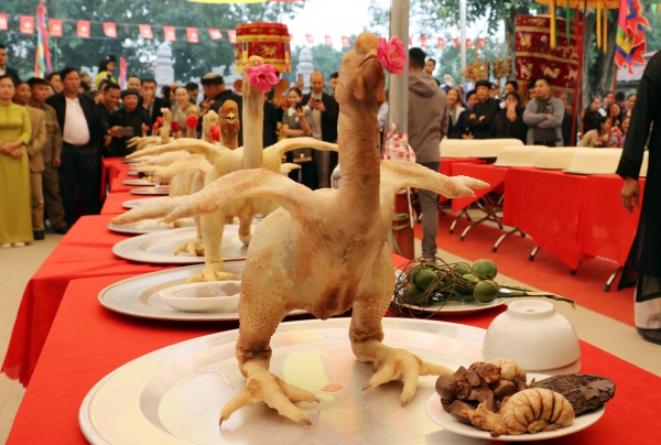 Độc, lạ lễ hội trình xôi, gà của người lên 50 tuổi ở Bắc Ninh -3