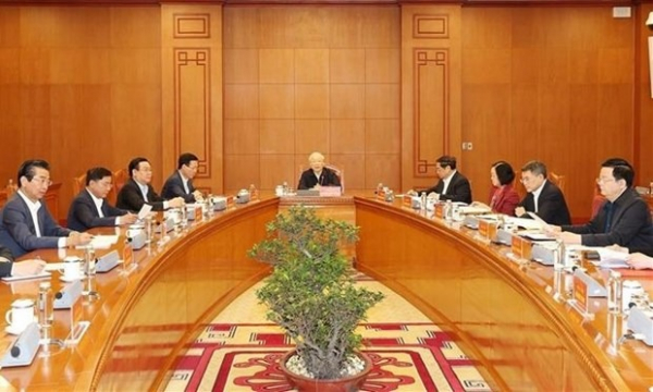 Party leader chairs meeting of personnel sub-committee of 14th National Congress -0