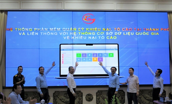 TP Hồ Chí Minh công bố phần mềm quản lý khiếu nại, tố cáo -0