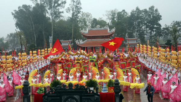 Cắt băng khánh thành Đền thờ Hoàng Hoa Thám và khai mạc Lễ hội kỷ niệm 140 năm Khởi nghĩa Yên Thế -0