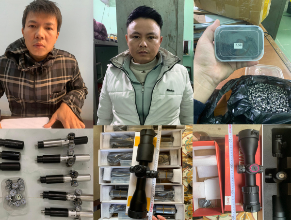 Công an thị xã Nghi Sơn ngăn chặn nhiều vụ mua bán vũ khí, vật liệu nổ, công cụ hỗ trợ trên không gian mạng -0