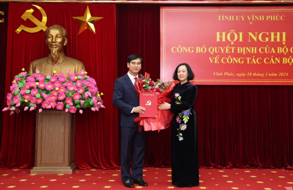 Đồng chí Dương Văn An giữ chức Bí thư Tỉnh ủy Vĩnh Phúc -0