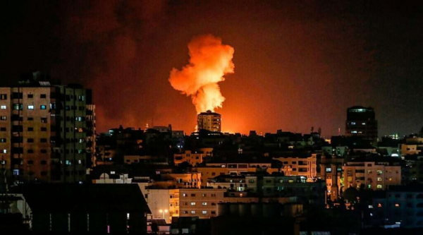 Phòng không Syria chặn tên lửa Israel bắn vào thủ đô Damascus -0