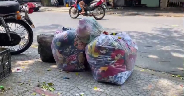 Học Hội An thu phí rác thải theo thể tích, khối lượng túi đựng giúp bảo vệ môi trường -1