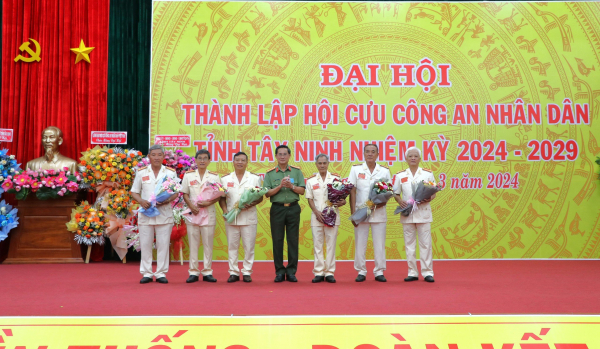 Đại hội thành lập Hội cựu CAND tỉnh Tây Ninh -0