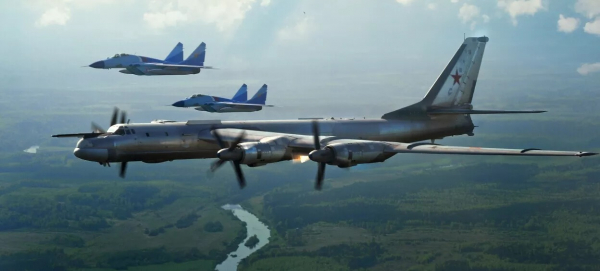9 oanh tạc cơ Tu-95MS của Nga cất cánh, Ukraine báo động khẩn -0