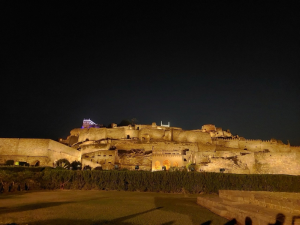 Beautiful Sunset at Golconda Fort in Hyderabad -8