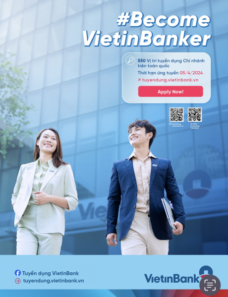 VietinBank tuyển dụng hơn 500 chỉ tiêu trên toàn quốc -0