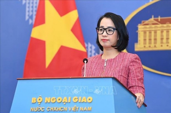Vietnam resolutely refutes illegal claims in East Sea: Spokeswoman -0
