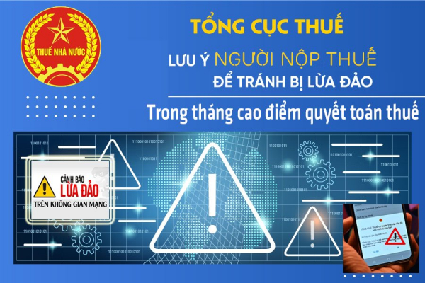 Cảnh báo những hành vi giả danh cán bộ thuế, cơ quan thuế để lừa đảo -0