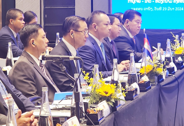 Khai mạc Hội nghị thường niên Bộ Công an, Bộ Nội vụ Campuchia - Lào - Việt Nam lần thứ nhất -0