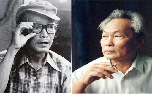 Họa sĩ Nguyễn Sáng và nhà văn Nguyễn Quang Sáng -0