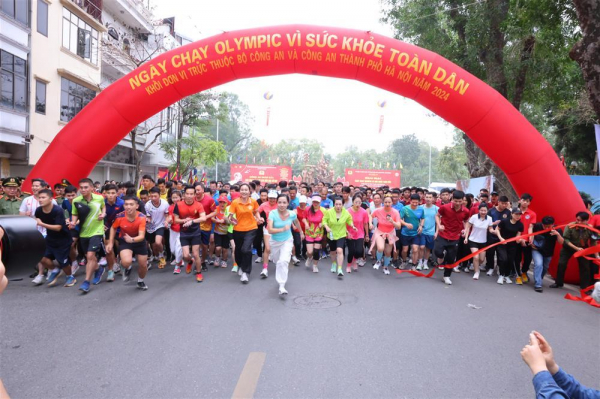 Ministry of Public Security organizes 2024 Olympic Running Day -0