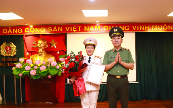 Đại tá Nguyễn Thuý Quỳnh được chuẩn y Phó Chủ nhiệm Uỷ ban Kiểm tra Đảng uỷ Công an Trung ương -0
