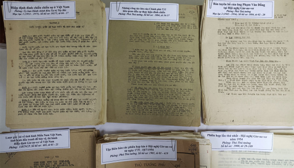 Công bố kho tài liệu lưu trữ quốc gia về Chiến dịch Điện Biên Phủ và Hội nghị Giơ-ne-vơ -0