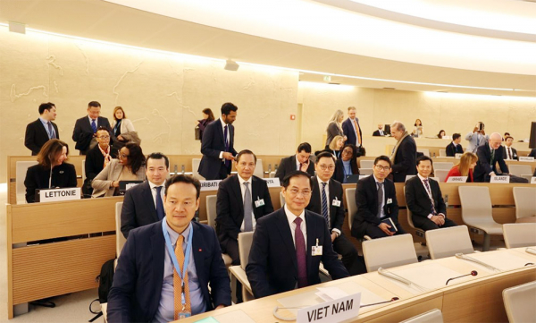 Việt Nam ghi dấu đậm nét tại Khóa họp 55 Hội đồng Nhân quyền Liên hợp quốc -1