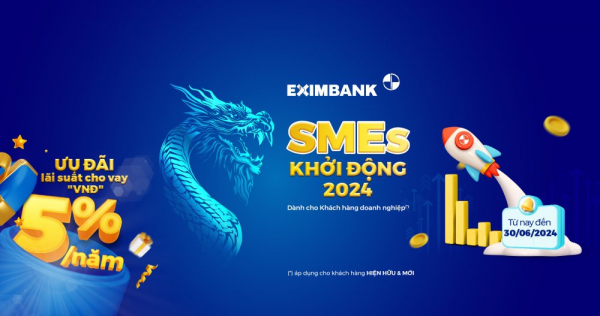 Kỷ niệm 35 năm thành lập: Eximbank tung chương trình cho vay ưu đãi “SMEs – Khởi động 2024” -1