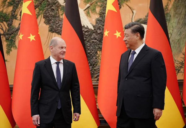 Thủ tướng Đức thăm Trung Quốc -0