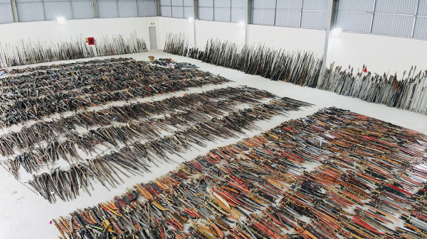 Công an Lào Cai thu giữ trên 700 vật liệu nổ, công cụ hỗ trợ trong quý I/2024 -0