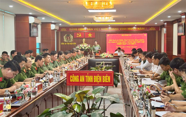 Thượng tướng Lương Tam Quang kiểm tra công tác bảo đảm ANTT Lễ kỷ niệm 70 năm Chiến thắng Điện Biên Phủ -0