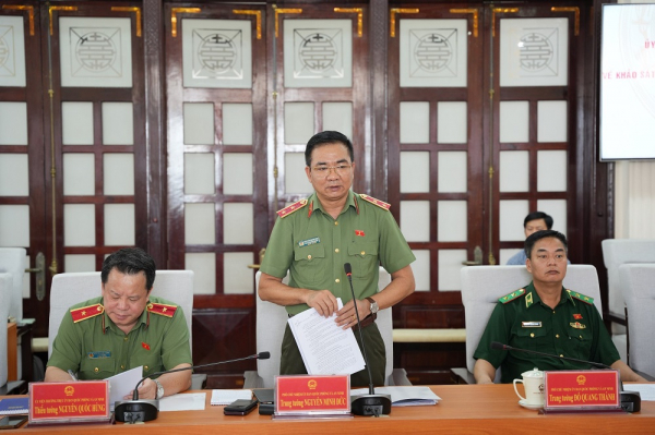 Đoàn công tác Ủy ban Quốc phòng và An ninh của Quốc hội khảo sát cao tốc Cam Lộ - La Sơn -0