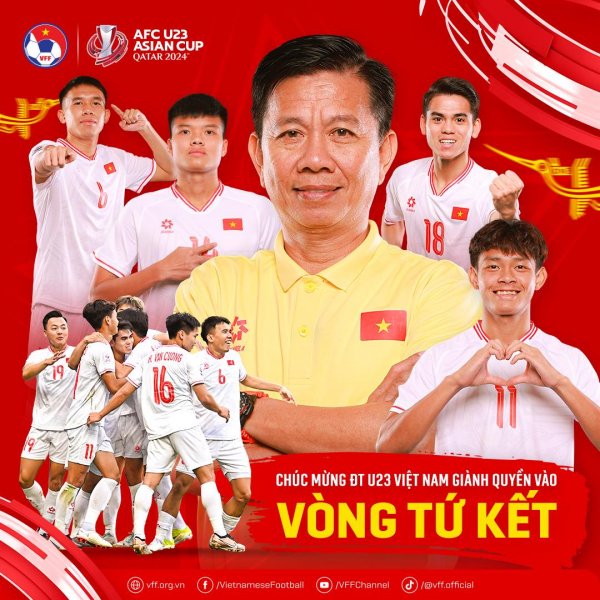 U23 Việt Nam chính thức giành vé vào tứ kết châu Á -1