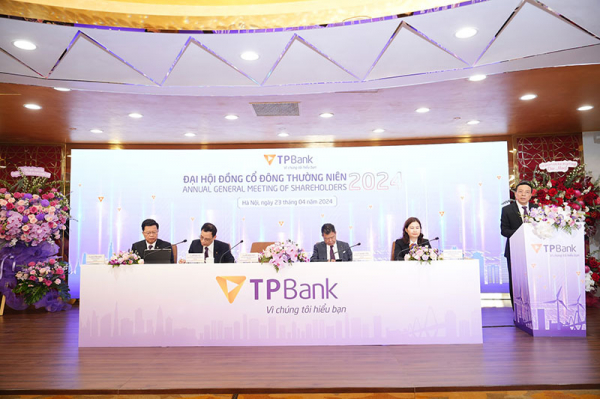 Tin vui cho cổ đông TPBank: Dự kiến chia cổ tức bằng tiền mặt và cổ phiếu lên tới 25%. -0