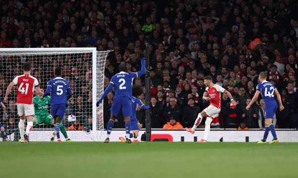 Thắng đậm Chelsea, Arsenal củng cố ngôi đầu giải ngoại hạng Anh -0