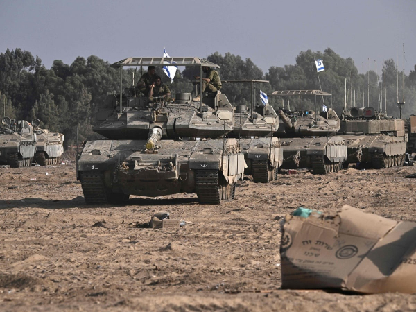 Xe tăng, pháo binh Israel vây chặt thành phố Rafah -0
