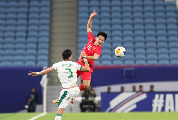 Thua tối thiểu Iraq, U23 Việt Nam dừng bước ở tứ kết U23 châu Á 2024 -0