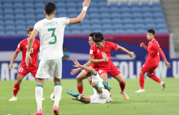 Thua tối thiểu Iraq, U23 Việt Nam dừng bước ở tứ kết U23 châu Á 2024 -0