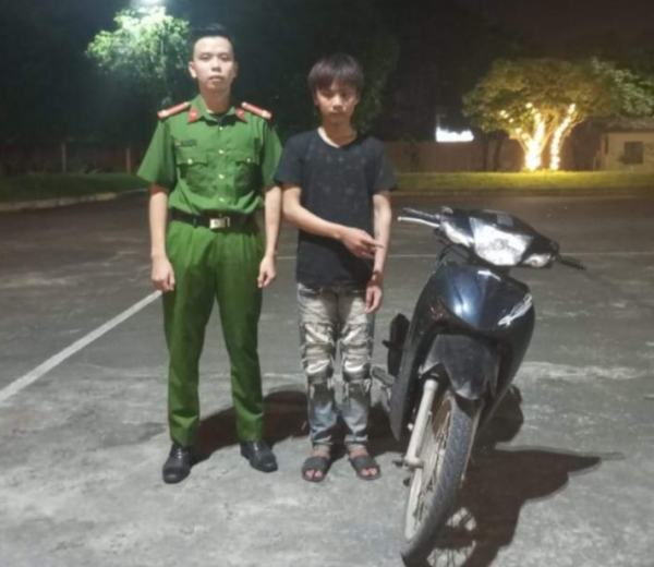 Mang xe máy trộm cắp ra Hà Nội bán, bị tổ công tác 161 bắt giữ -0