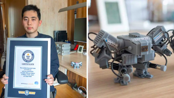 Robot bé nhất thế giới -0
