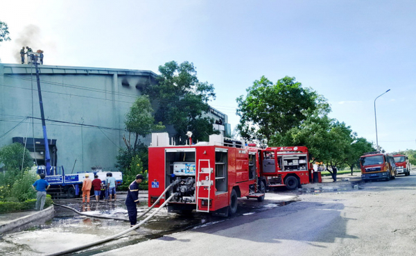 Nỗ lực phòng, chống cháy - nổ tại các khu công nghiệp ở Phú Yên -1